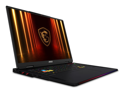 MSI Raider A18 HX A9WIG-082US AMD Ryzen™ 9 9955HX3D Laptop 18" UHD+ 32 GB DDR5-SDRAM 2 TB SSD NVIDIA GeForce RTX 5080 Wi-Fi 7 (802.11be) Windows 11 Pro Black