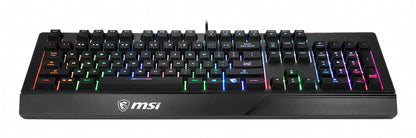 MSI VIGORGK20 keyboard Gaming USB QWERTY English Black