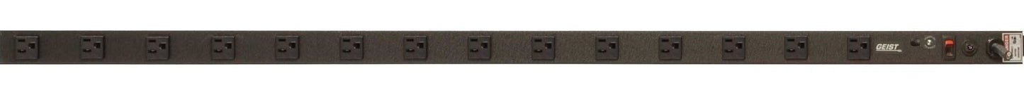 Vertiv Geist NSVC140-101S15 power distribution unit (PDU) 14 AC outlet(s) 0U Black