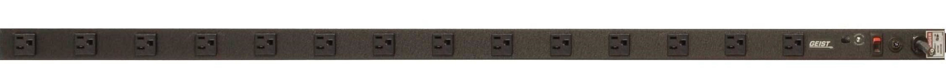 Vertiv Geist NSVC140-101S15 power distribution unit (PDU) 14 AC outlet(s) 0U Black