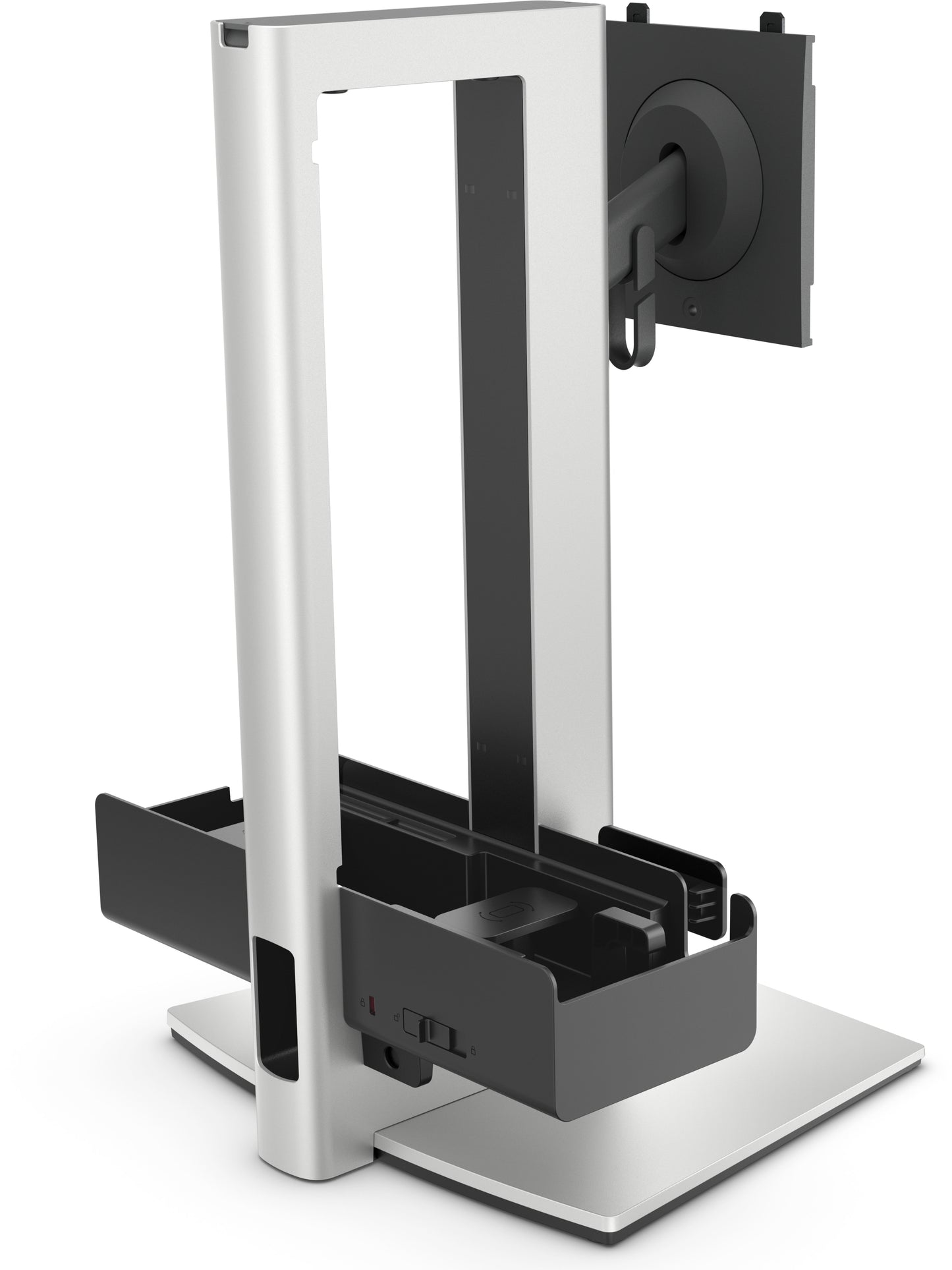 DELL Pro Slim OSS25 27" Desk Black, Silver