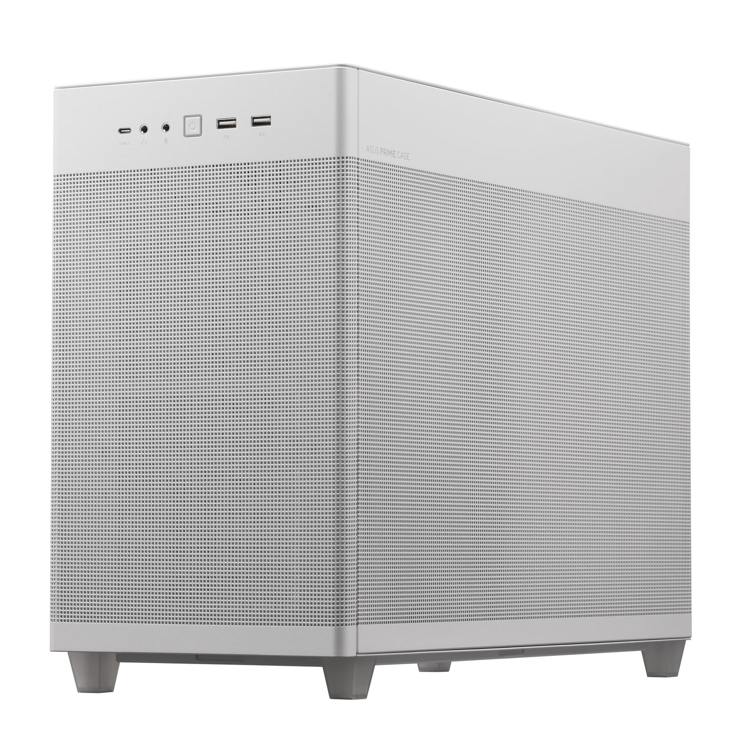 ASUS Prime AP201 MicroATX Case Mini Tower White