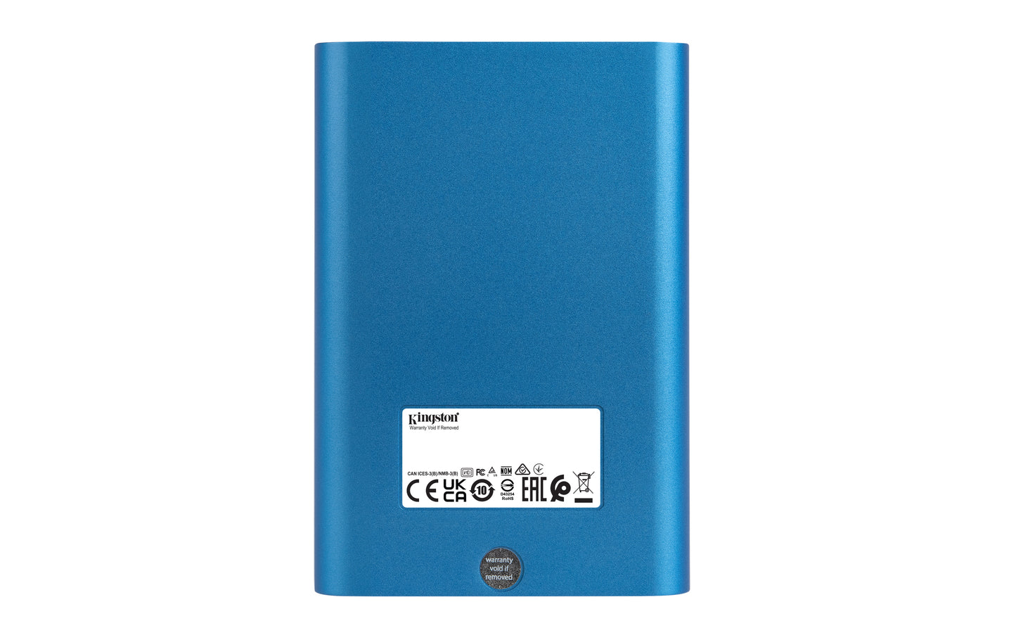 Kingston Technology IronKey Vault Privacy 80 7.68 TB USB Type-C 3.2 Gen 1 (3.1 Gen 1) Blue