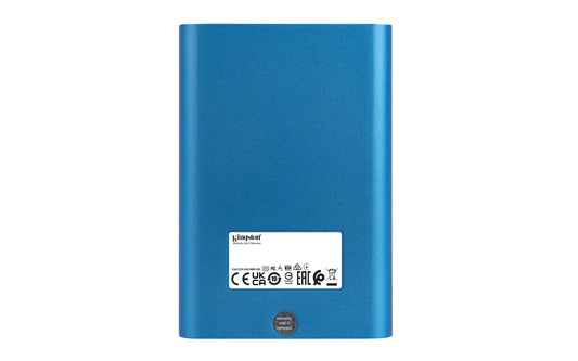 Kingston Technology IronKey Vault Privacy 80 7.68 TB USB Type-C 3.2 Gen 1 (3.1 Gen 1) Blue