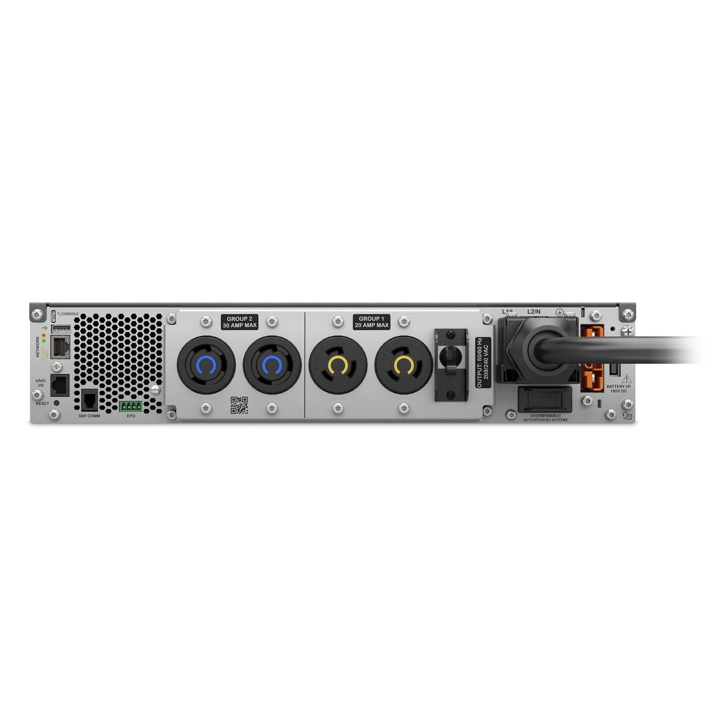 APC SRTL5KRM2UT uninterruptible power supply (UPS) Double-conversion (Online) 4.9 kVA 4900 W 4 AC outlet(s)