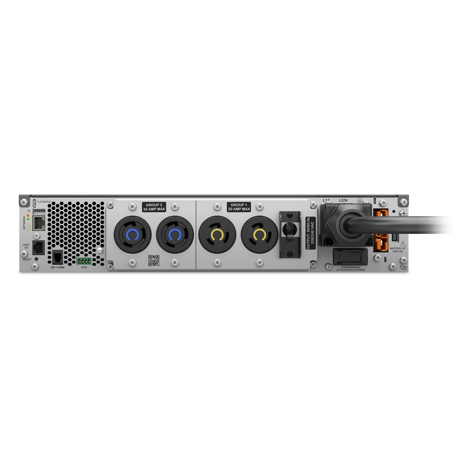 APC SRTL5KRM2UT uninterruptible power supply (UPS) Double-conversion (Online) 4.9 kVA 4900 W 4 AC outlet(s)