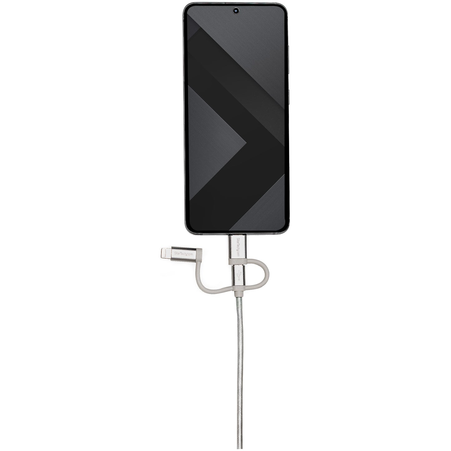 StarTech.com LTCUB6GR USB cable USB 2.0 70.9" (1.8 m) USB A Micro-USB B Silver