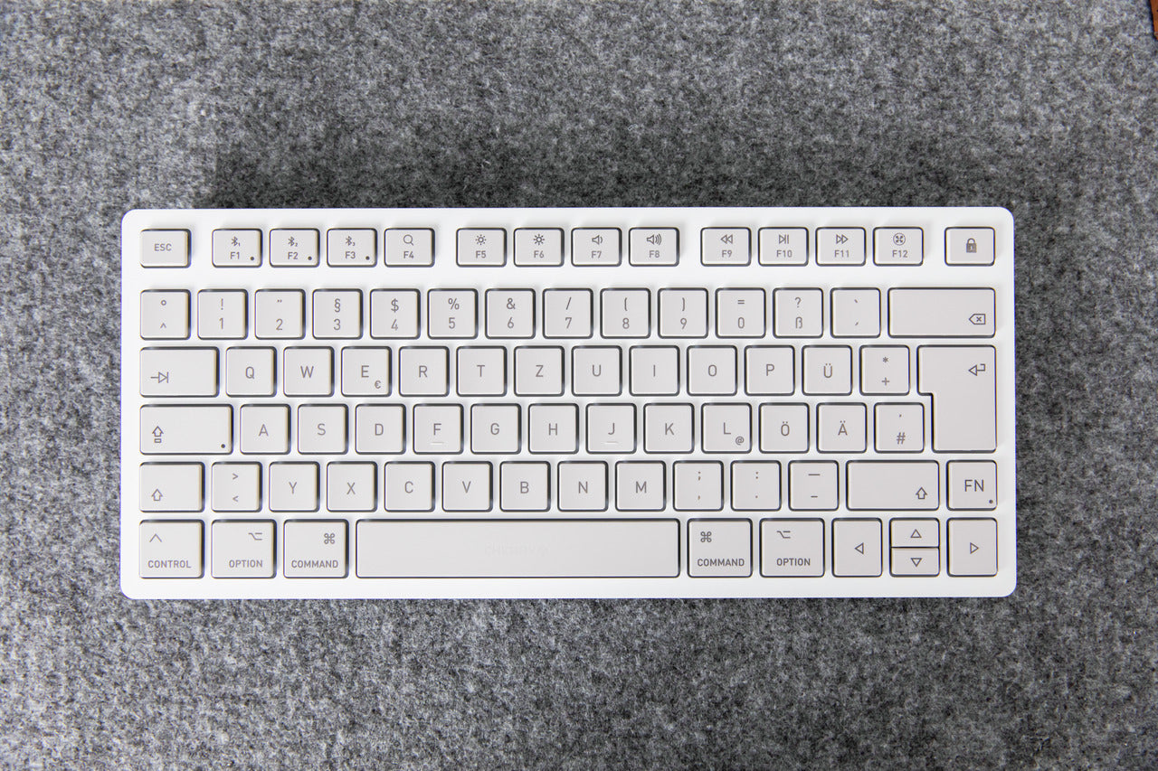 CHERRY JK-7110US-25 keyboard Home Bluetooth QWERTY English White