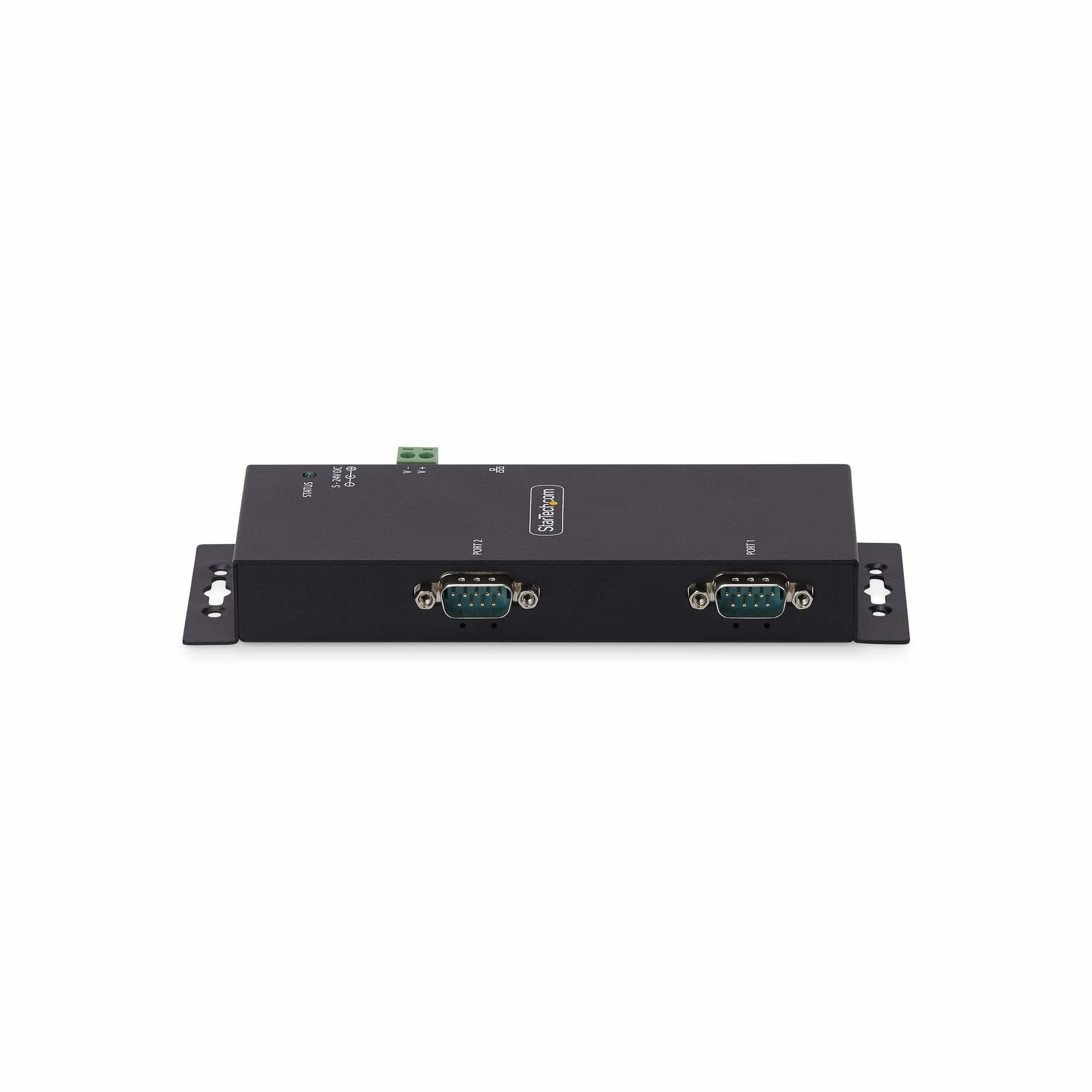 StarTech.com I23-SERIAL-ETHERNET serial converter/repeater/isolator RS-232 RJ-45 Black