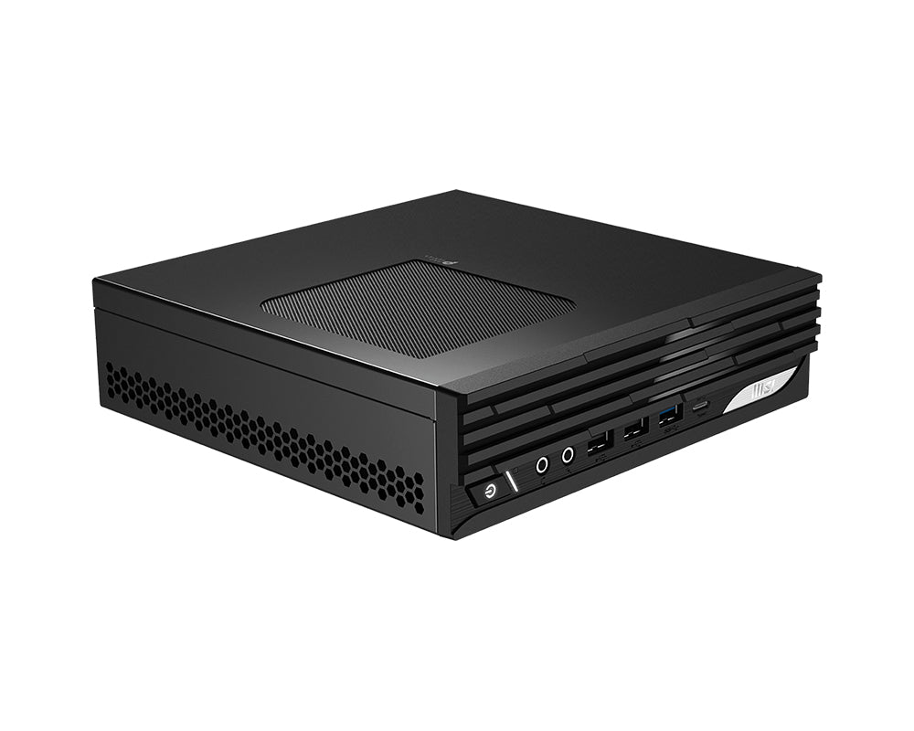 MSI Pro DP21 14M-1001US Intel® Core™ i5 i5-14400 16 GB DDR5-SDRAM 1 TB SSD Windows 11 Home Desktop Mini PC Black