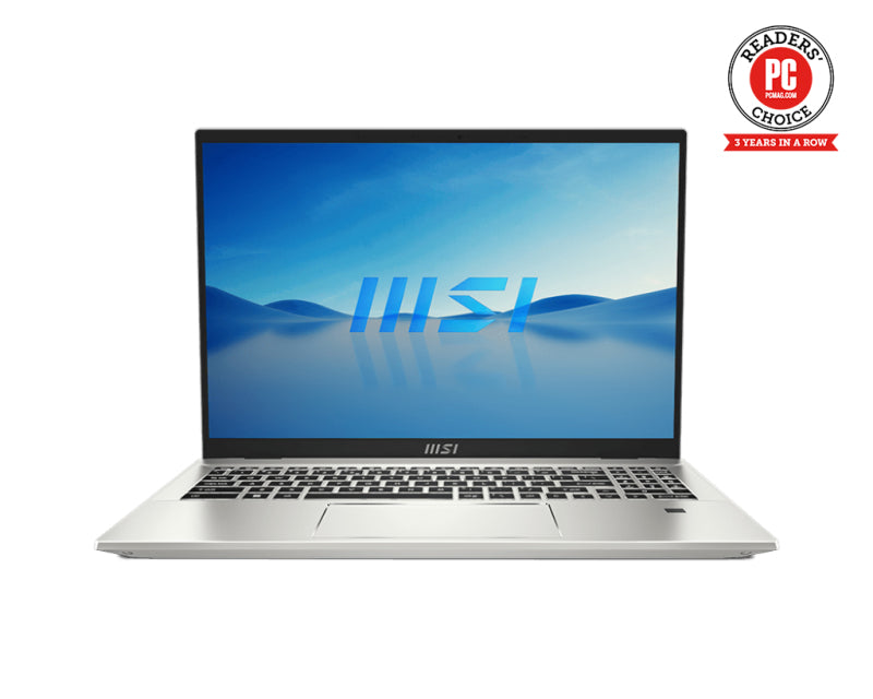 MSI Prestige 16 Evo A13M-407US Intel® Core™ i5 i5-13500H Laptop 16" Quad HD+ 32 GB LPDDR5-SDRAM 1 TB SSD Wi-Fi 6E (802.11ax) Windows 11 Pro Silver