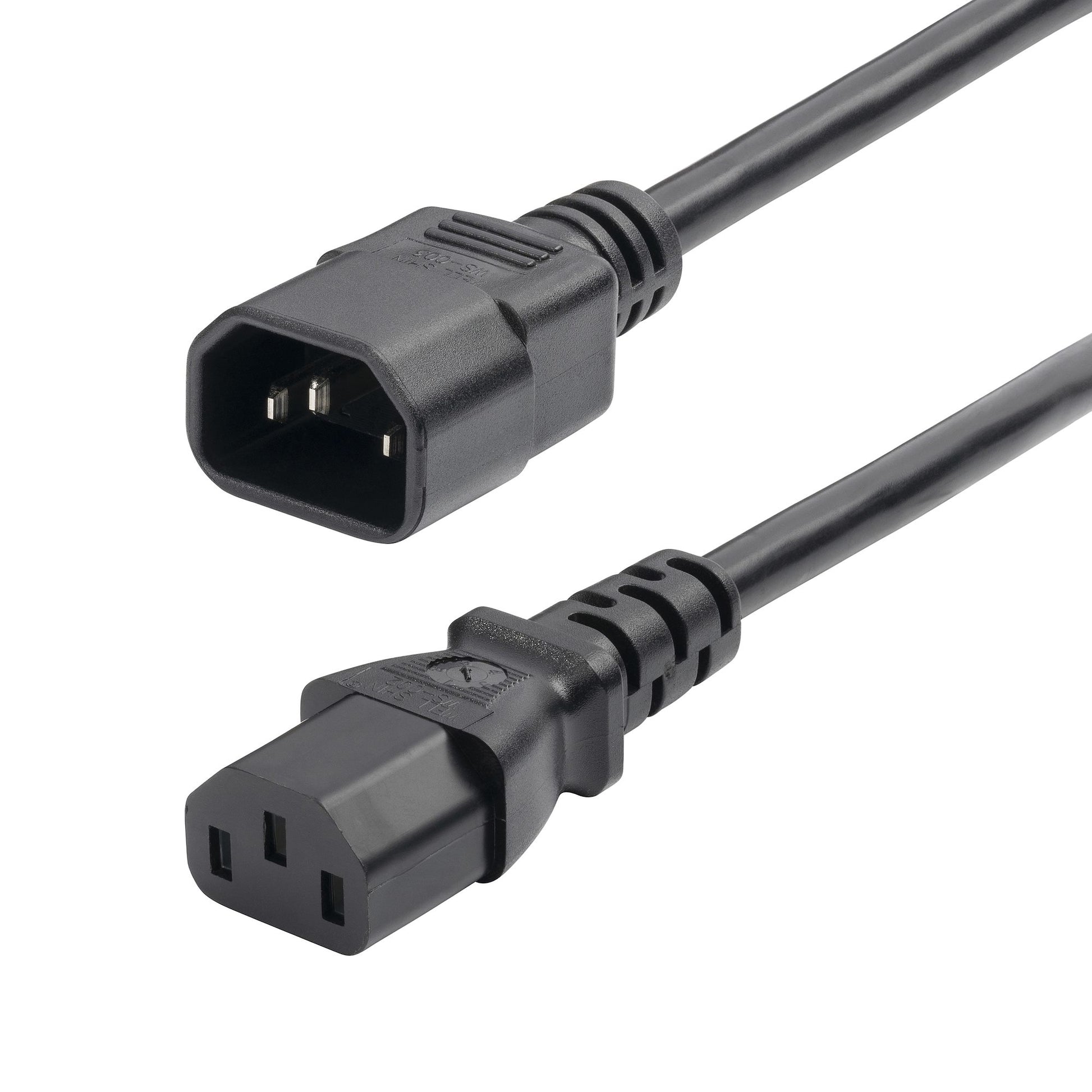 StarTech.com 8713-8200-POWER-CORD power cable Black 23.6" (0.6 m) C14 coupler C13 coupler