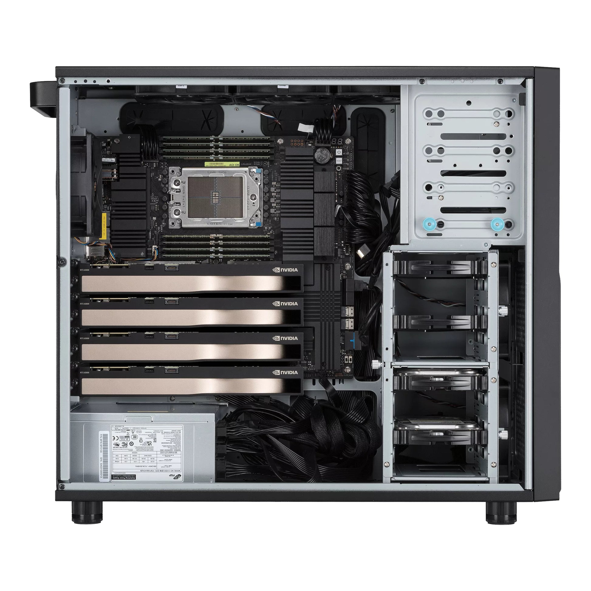 ASUS ExpertCenter Pro ET900A X9 Desktop Black AMD WRX90 Socket sTR5