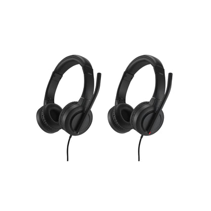 Kensington H1000 Headset Wired Head-band Calls/Music USB Type-C Black