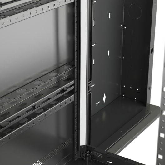 Middle Atlantic Products DWR-18-32 rack cabinet 18U Wall mounted rack Black