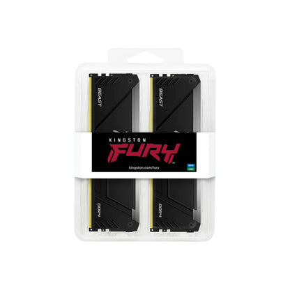 Kingston Technology FURY Beast RGB memory module 32 GB 2 x 16 GB DDR4 3200 MT/s