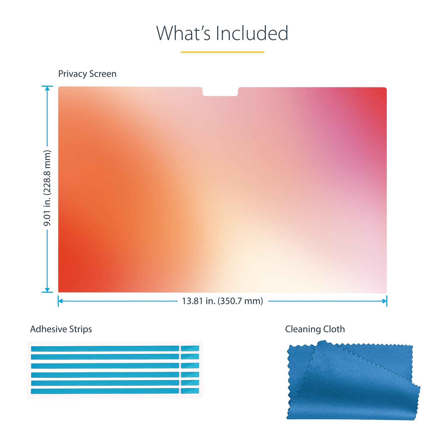 StarTech.com 162MG-PRIVACY-SCREEN display privacy filters 16" Monitor/Laptop Frameless display privacy filter