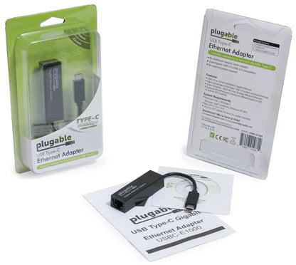 Plugable Technologies USBC-E1000 network card Ethernet 5000 Mbit/s