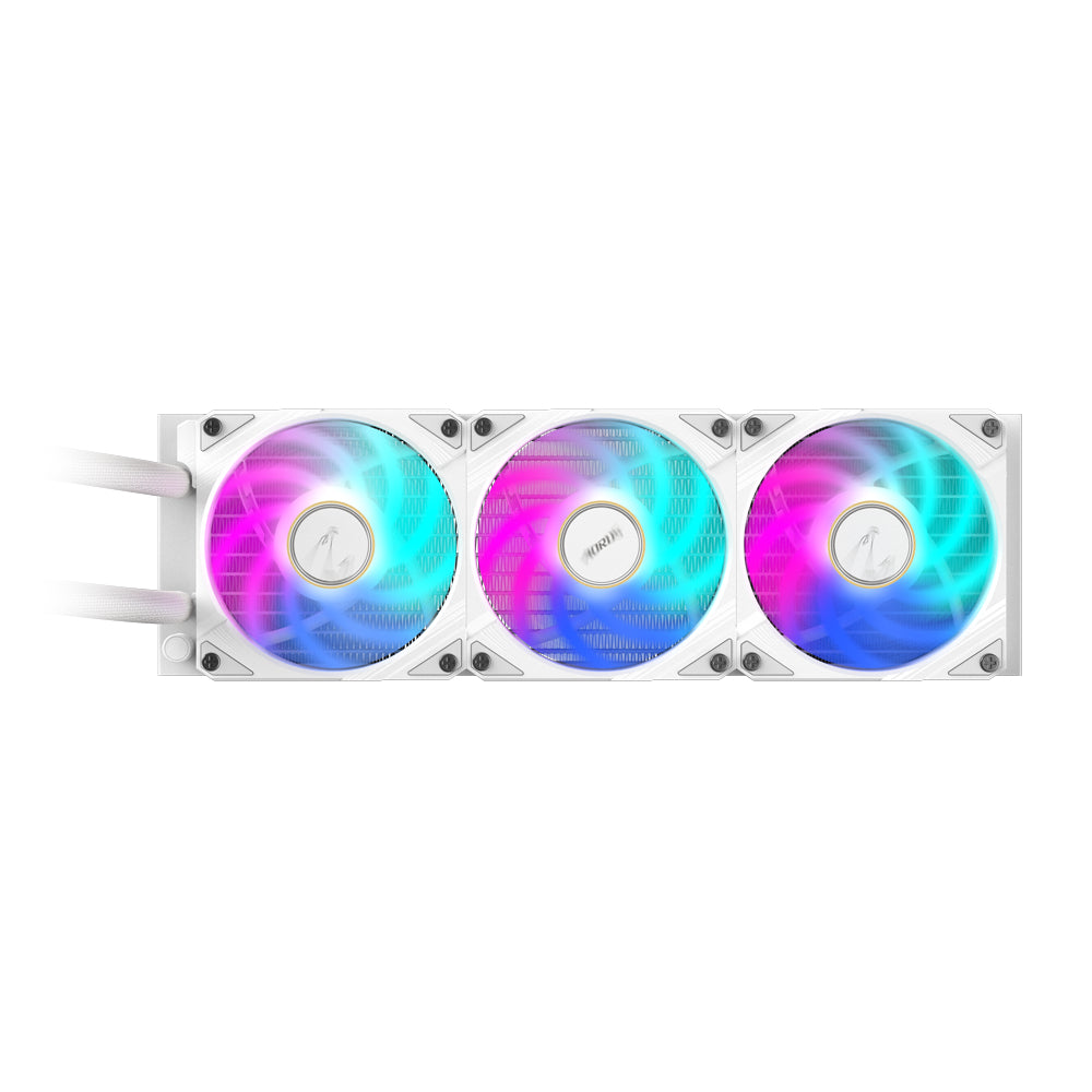 GIGABYTE AORUS WATERFORCE X II 360 ICE Processor All-in-one liquid cooler 4.72" (12 cm) White