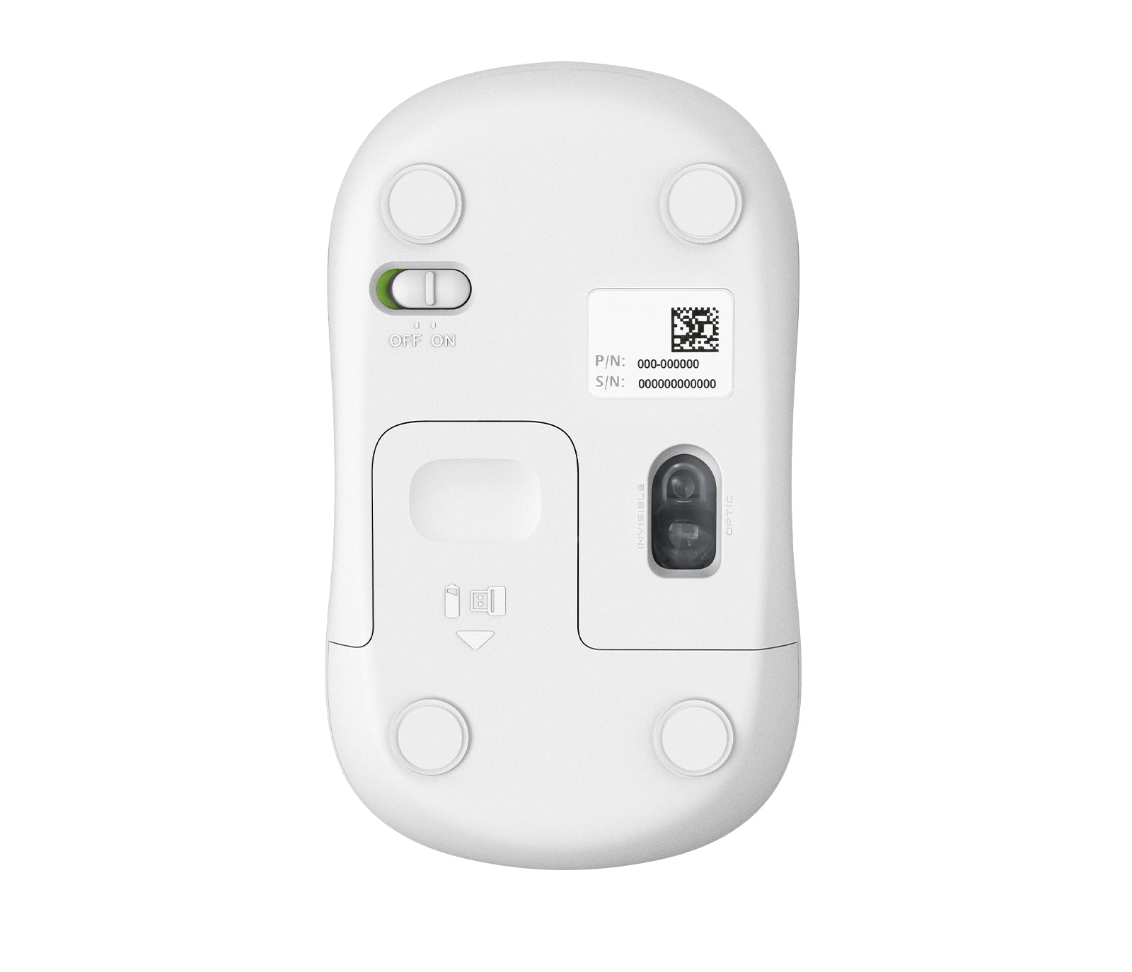 Logitech 910-006114 mouse Travel Ambidextrous RF Wireless Optical 1000 DPI