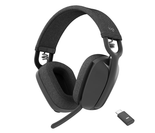 Logitech 981-001198 headphones/headset Wireless Head-band Calls/Music Bluetooth Graphite