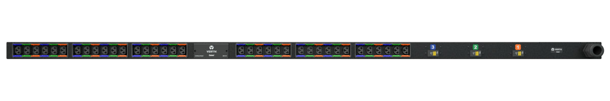 Vertiv Geist MN01X4W1-36CF18-3TL15A0A10-S-A power distribution unit (PDU) 36 AC outlet(s) 0U Black