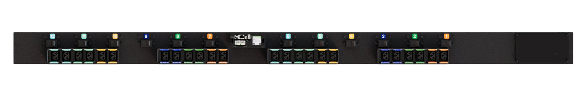 Vertiv Geist JMNU5MIZ1-24CF18-8HW15A9BXX-S power distribution unit (PDU) 24 AC outlet(s) 0U Black