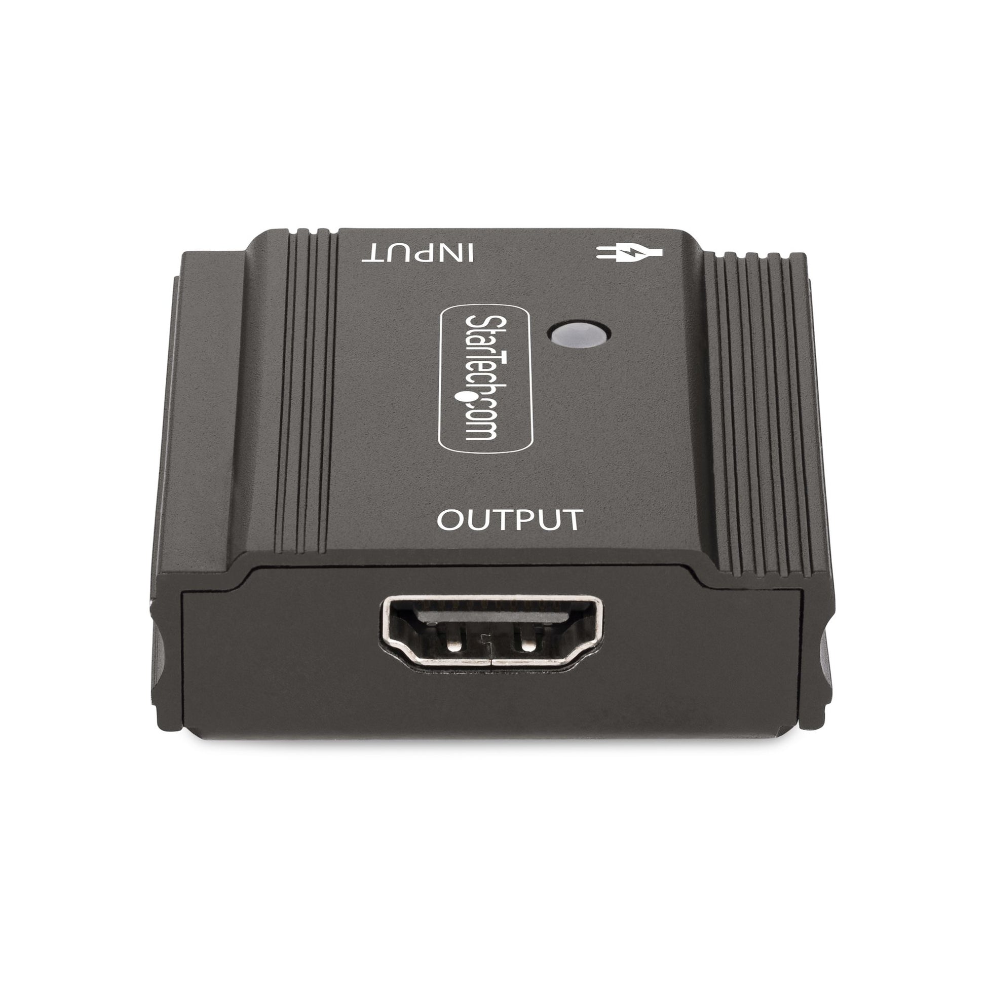 StarTech.com 33FT-8K-HDMI-BOOSTER AV extender AV repeater Black