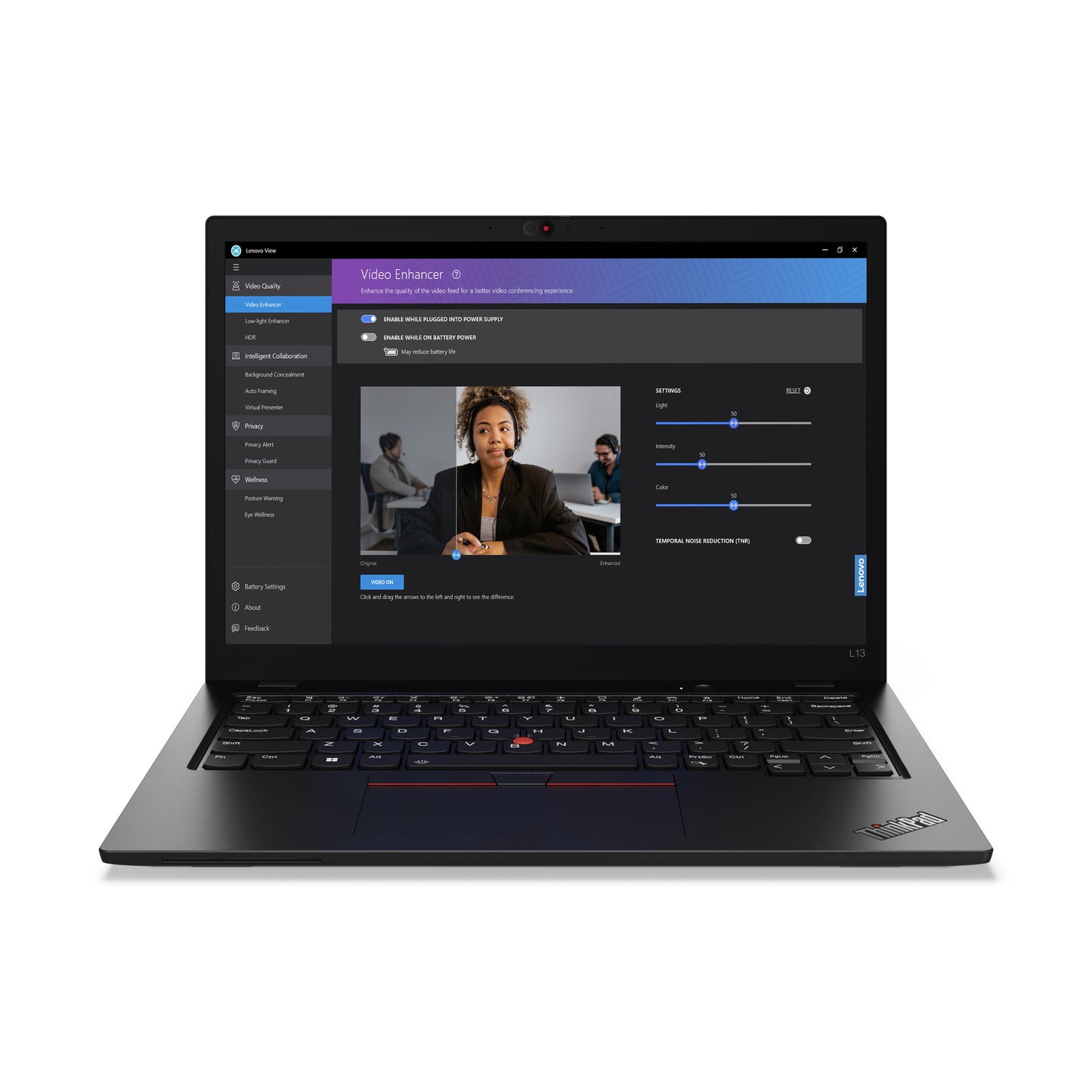 Lenovo ThinkPad L13 Gen 5 (Intel) Intel Core Ultra 5 135U Laptop 13.3" WUXGA 16 GB LPDDR5-SDRAM 256 GB SSD Wi-Fi 6E (802.11ax) Windows 11 Pro Black