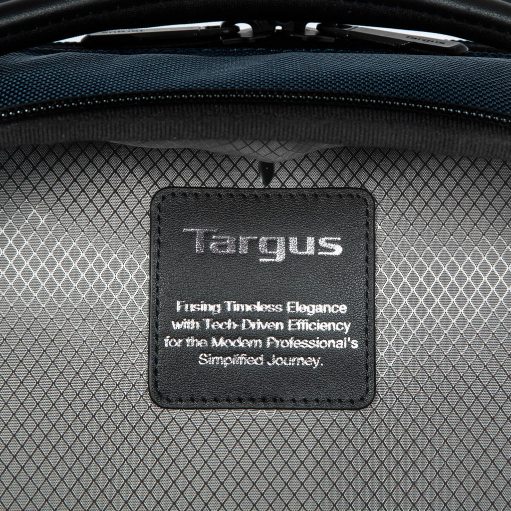 Targus HeritageLuxe backpack Travel backpack Blue Polyester