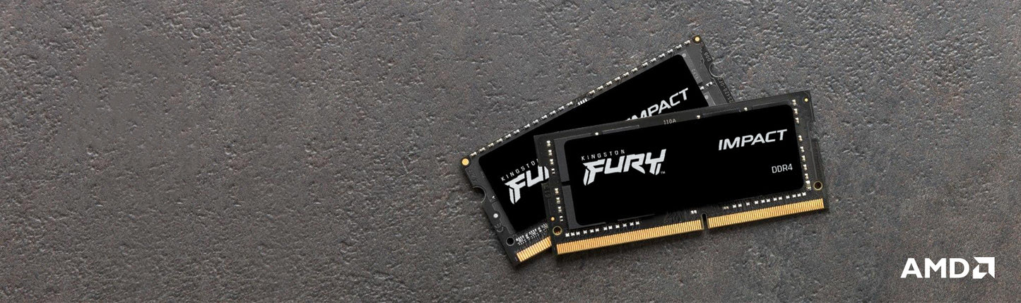 Kingston Technology FURY Impact memory module 8 GB 1 x 8 GB DDR4 3200 MT/s