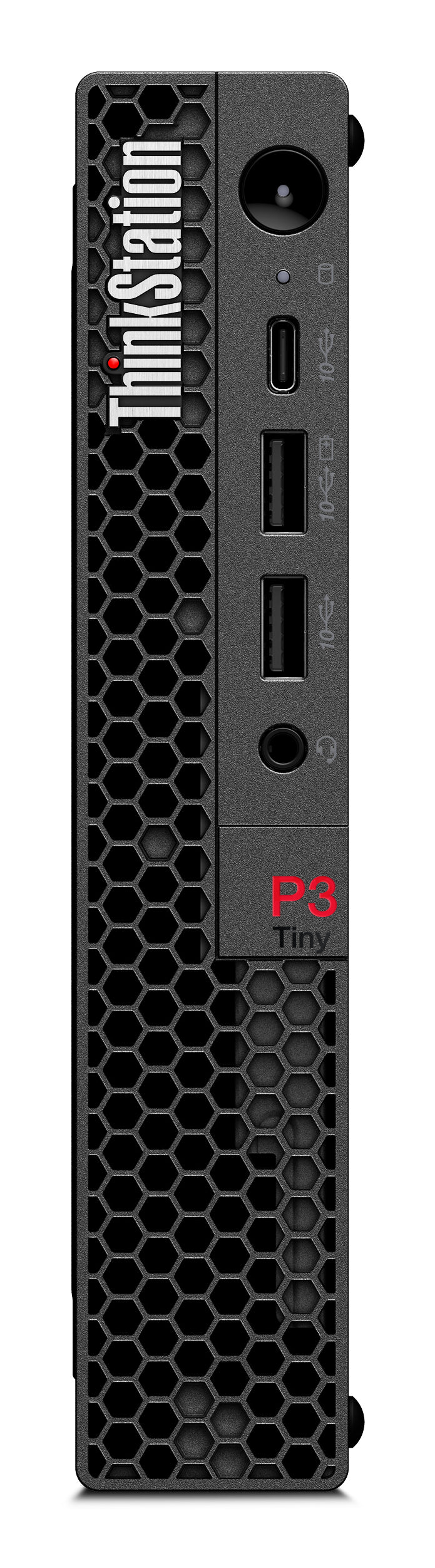 Lenovo ThinkStation P3 Tiny Intel® Core™ i9 i9-14900 32 GB DDR5-SDRAM 1 TB SSD NVIDIA T400 Windows 11 Pro Mini PC Black