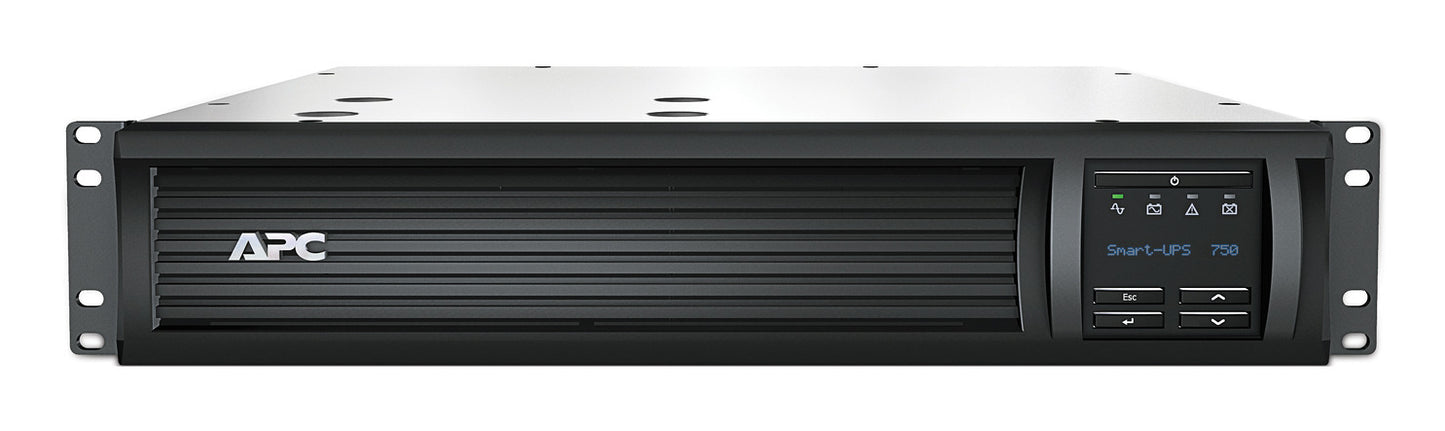 APC SMT750RM2UCNC uninterruptible power supply (UPS) Line-Interactive 0.75 kVA 0.4 W 6 AC outlet(s)