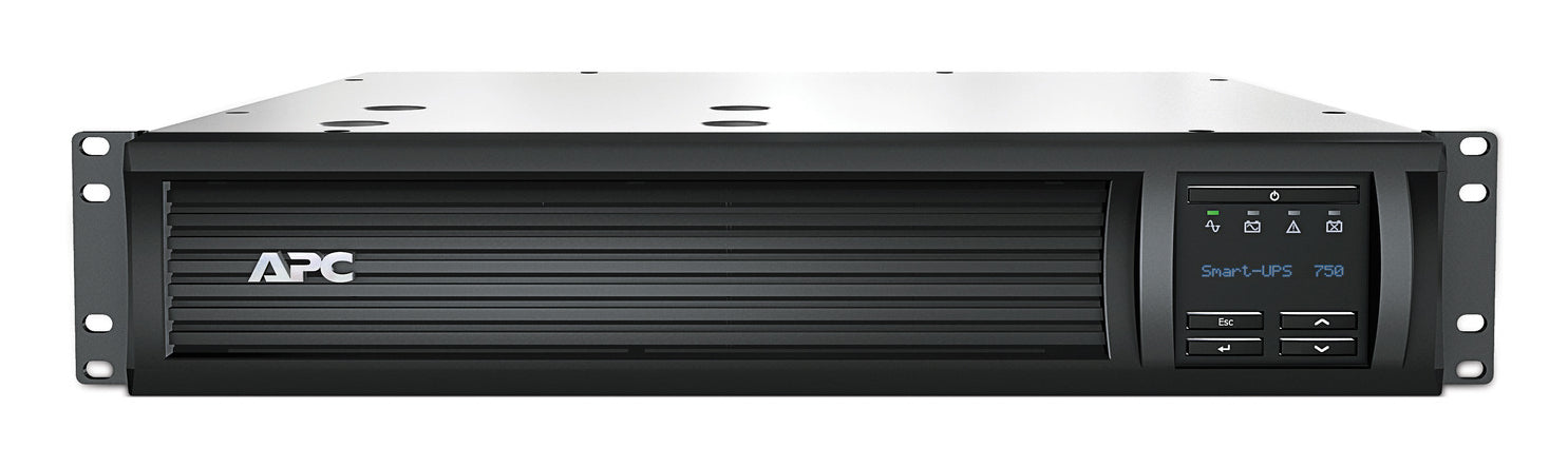 APC SMT750RM2UCNC uninterruptible power supply (UPS) Line-Interactive 0.75 kVA 0.4 W 6 AC outlet(s)