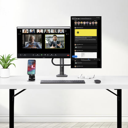 StarTech.com H2M1AS2-MONITOR-ARM monitor mount / stand 27" Desk Black