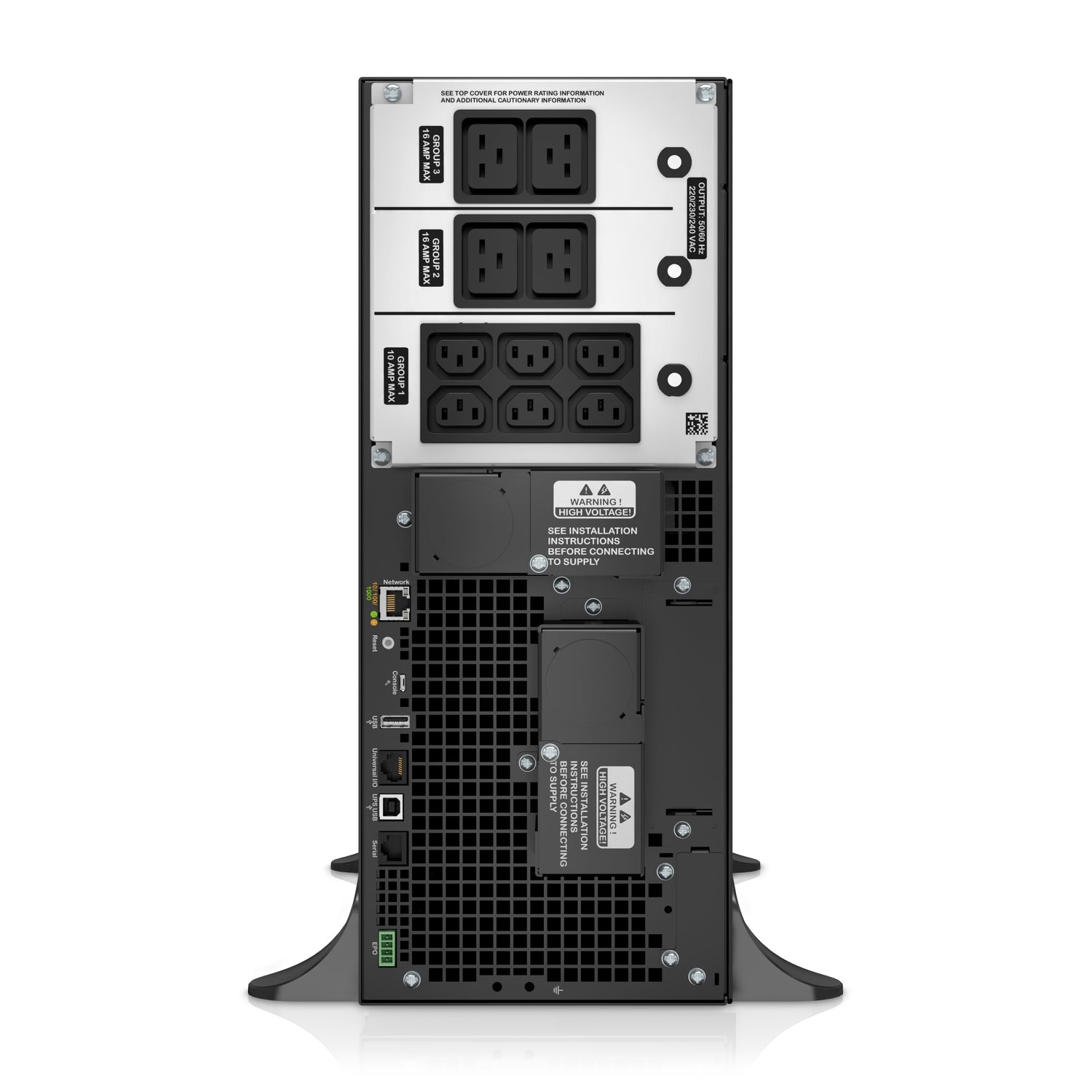APC Smart-UPS On-Line uninterruptible power supply (UPS) Double-conversion (Online) 6 kVA 6000 W 10 AC outlet(s)