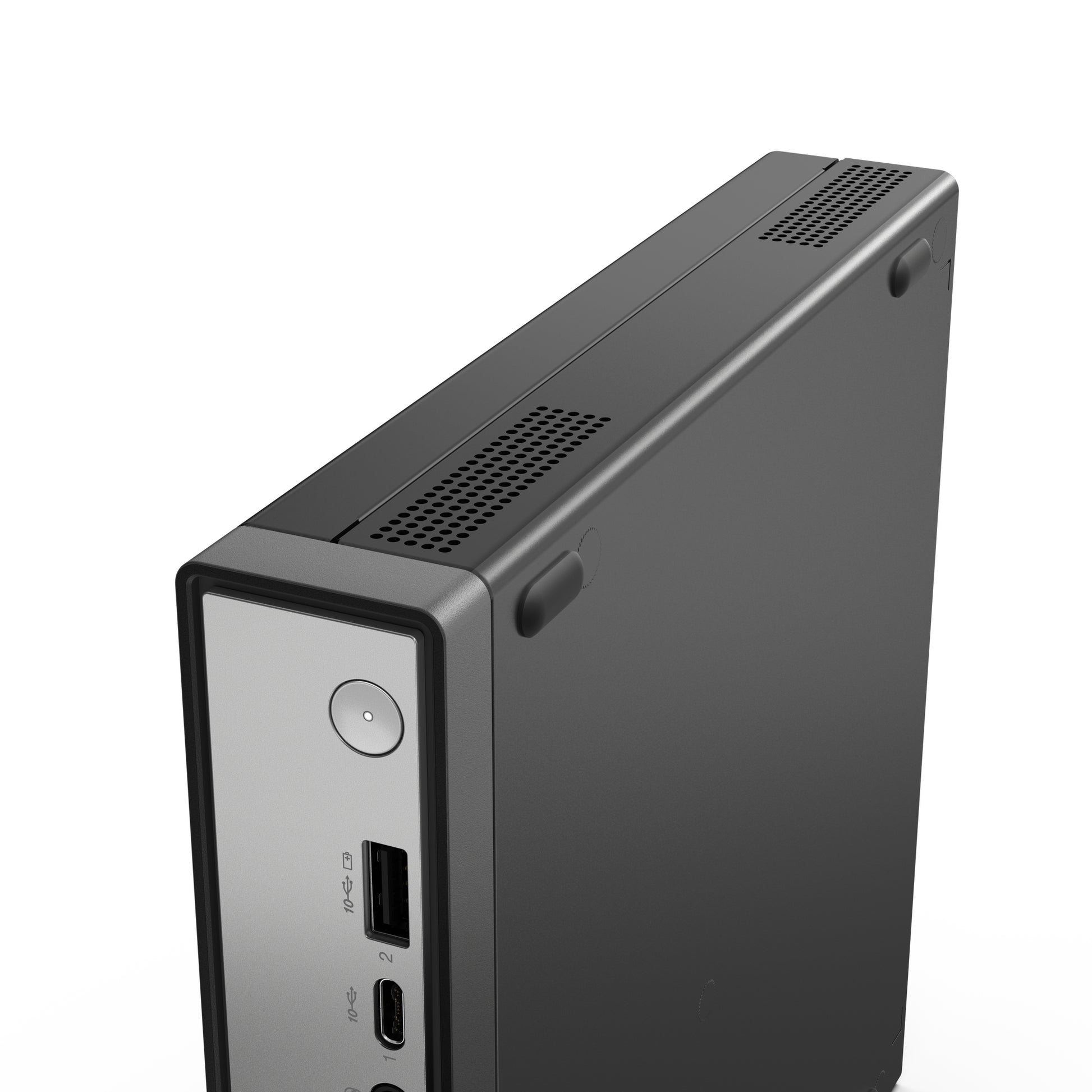 Lenovo ThinkCentre neo 50q QC Qualcomm Snapdragon 16 GB LPDDR5x-SDRAM 256 GB SSD Windows 11 Pro Mini PC Black