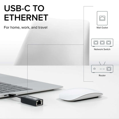 Plugable Technologies USBC-TE1000 network card Ethernet 5000 Mbit/s