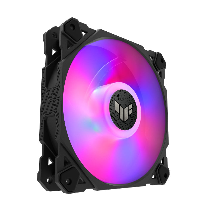 ASUS TUF GAMING TF120 ARGB 3IN1 Computer case Air cooler 4.72" (12 cm) Black