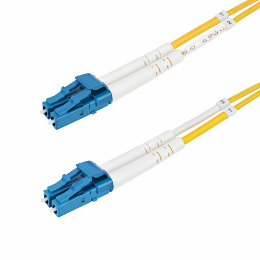 StarTech.com SMDOS2LCLC5M InfiniBand/fibre optic cable 196.9" (5 m) LC LC/UPC Yellow