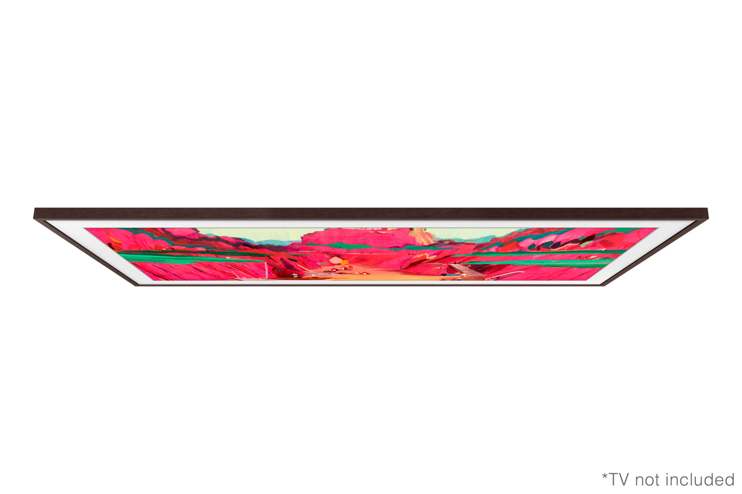 Samsung 65” Customisable Frame White Bezel (2025) - Brown