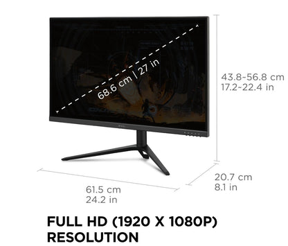 Viewsonic VX Series VX2728J computer monitor 27" 1920 x 1080 pixels Full HD LED Black