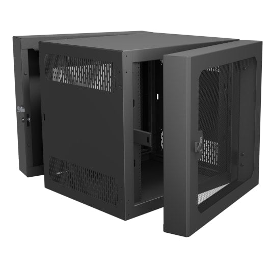 Middle Atlantic Products CWR-12-30VD4 rack cabinet 12U Wall mounted rack Black