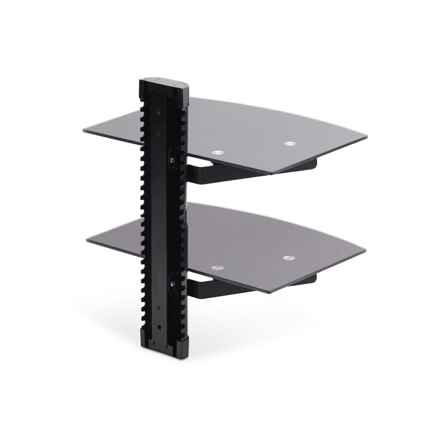 StarTech.com 2B-WALL-MOUNT-SHELF AV equipment shelf Black Glass