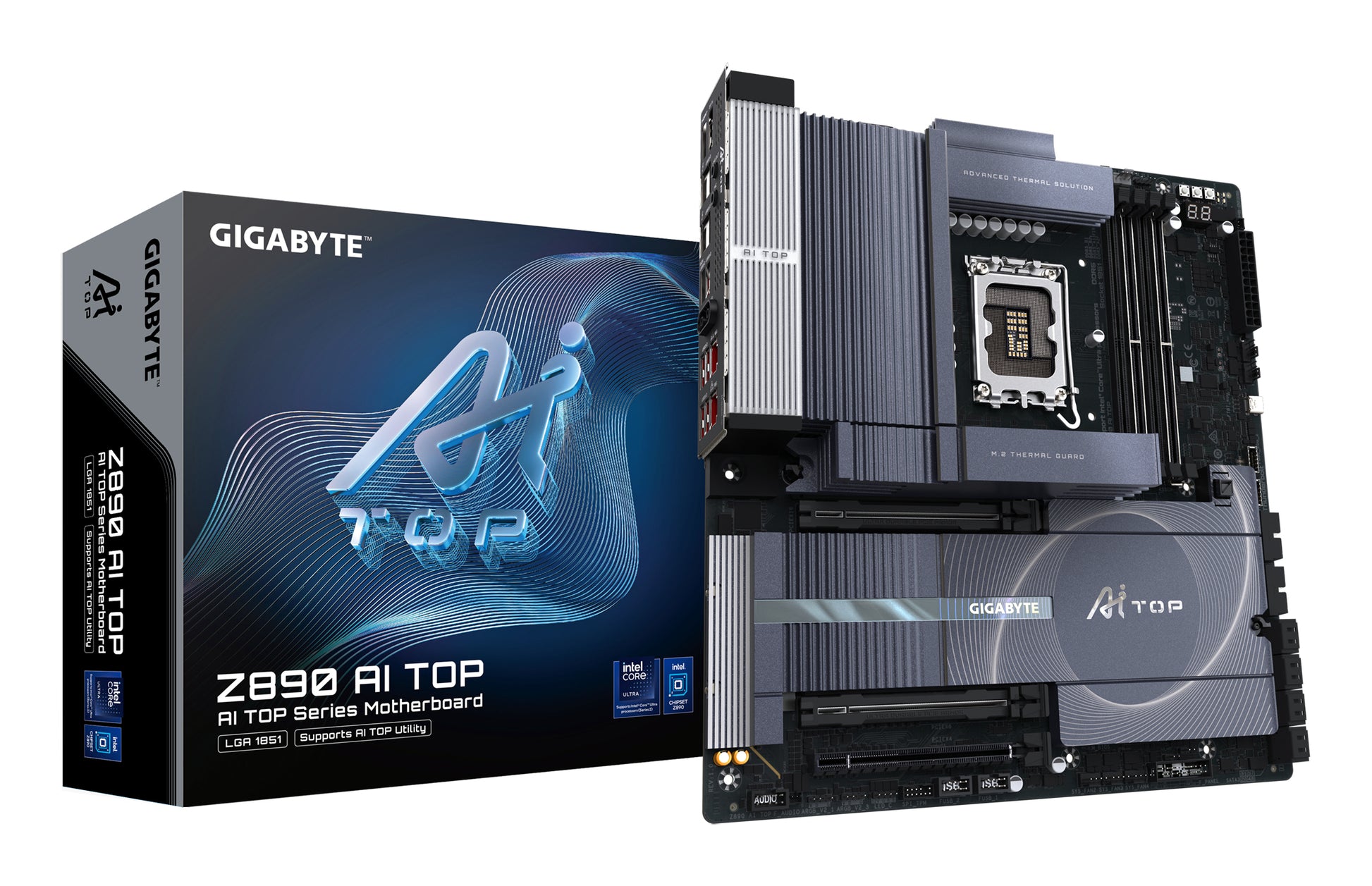 GIGABYTE Z890 AI TOP motherboard Intel Z890 LGA 1851 (Socket V1) Extended ATX