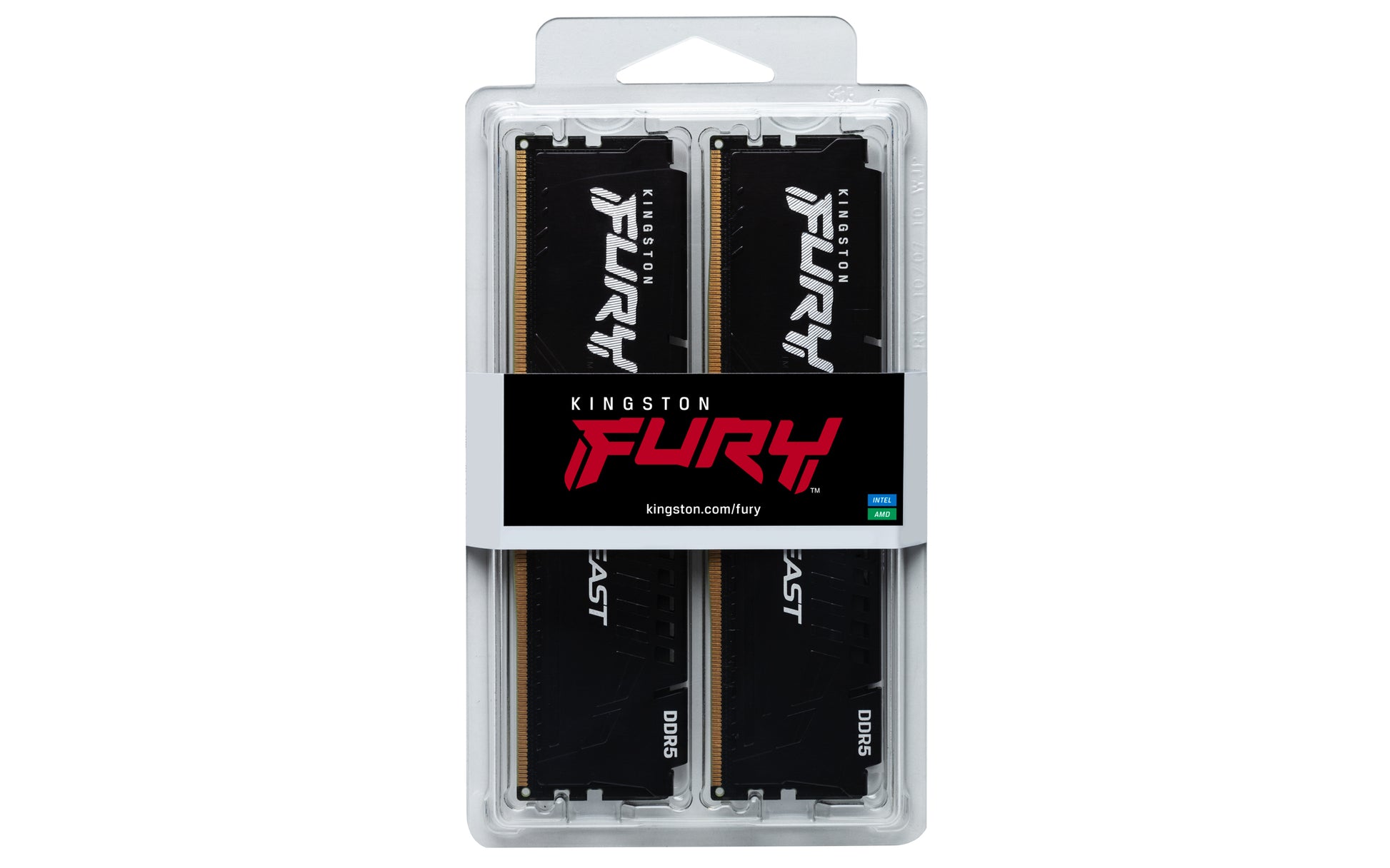 Kingston Technology FURY Beast memory module 64 GB 2 x 32 GB DDR5 5200 MT/s