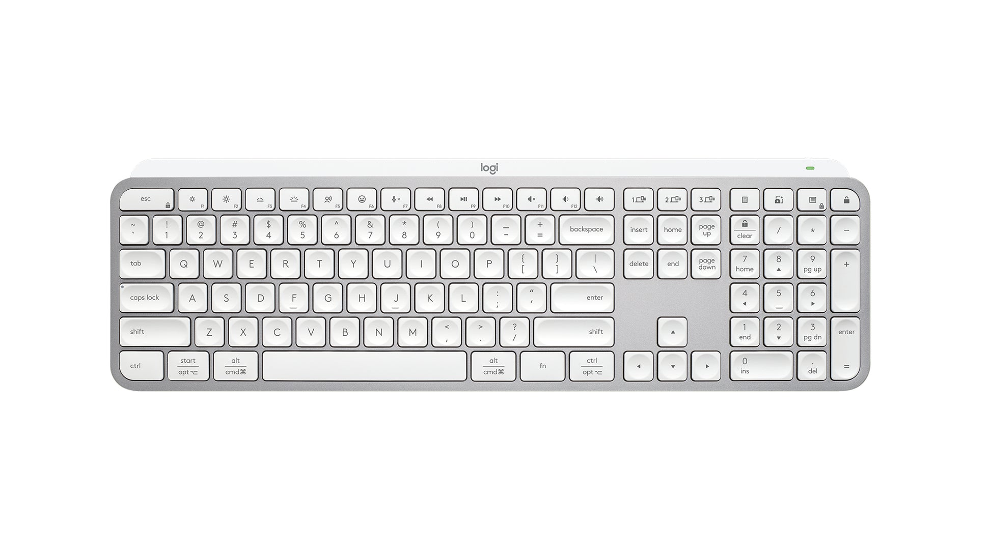Logitech 920-011559 keyboard Universal Bluetooth QWERTY English Gray