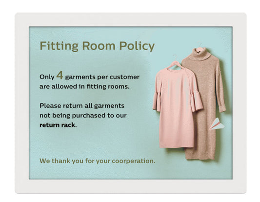 Philips 13BDL4150IW Digital signage flat panel 13" Wi-Fi UXGA White Built-in processor Android 11 24/7