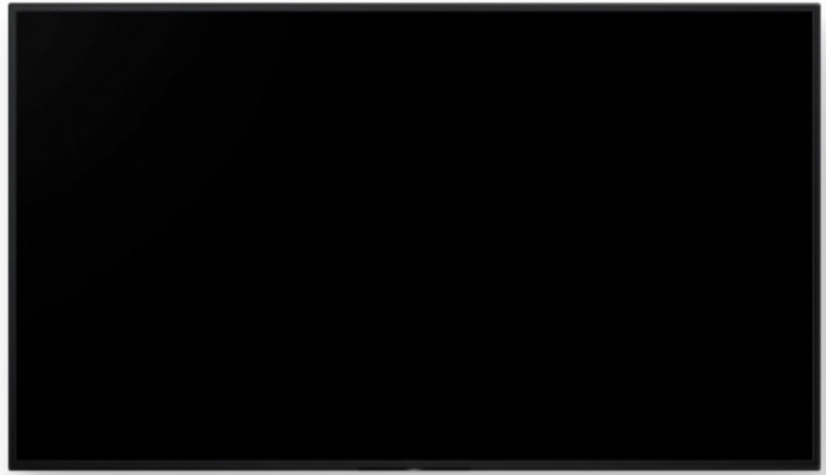 Sony FW-75BZ40L signage display Digital signage flat panel 75" LCD Wi-Fi 700 cd/m² 4K Ultra HD Black Android 24/7