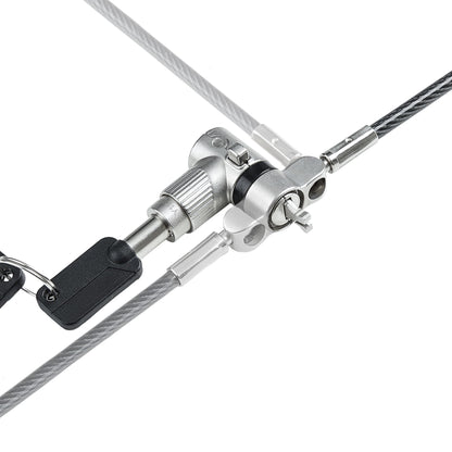 StarTech.com UNIVK-LAPTOP-LOCK cable lock Black, Silver 78.7" (2 m)